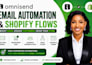 setup omnisend email automation  omnisend audience segmentation shopify flows
